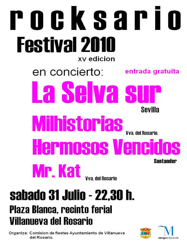 XV Edición del Festival Rocksario